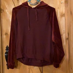 Pink Republic L Burgundy Hoodie